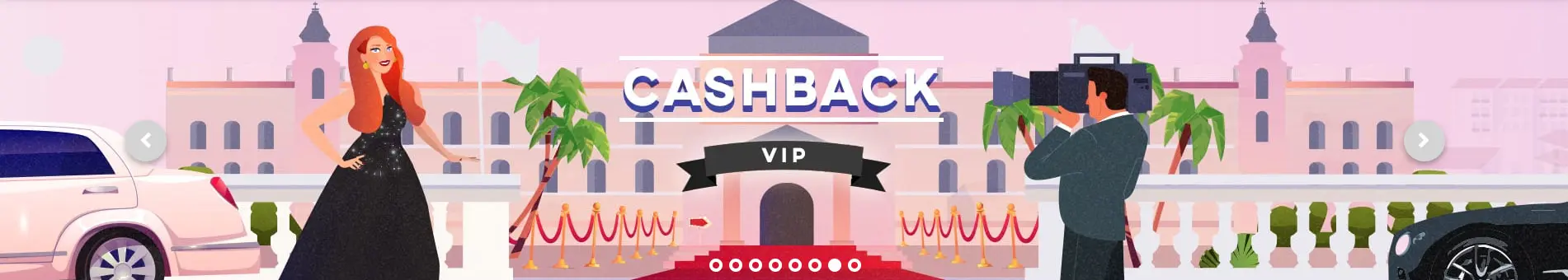 cashback VIP SPINBOOKIE CASINO