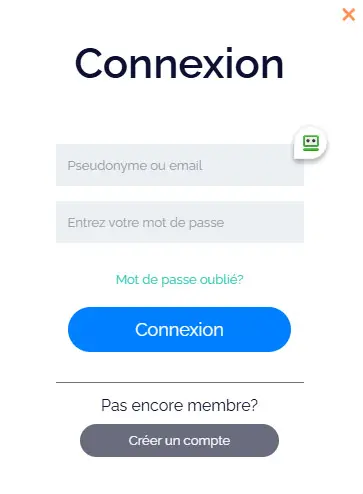 Conexión de los miembros de SPINBOOKIE CASINO