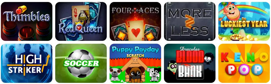 Juegos en línea SPINBOOKIE CASINO