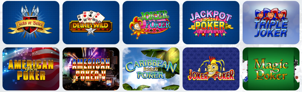 Video Poker SPINBOOKIE CASINO