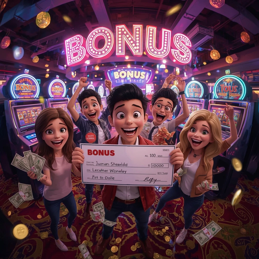 bono en manos de un hombre en SPINBOOKIE CASINO