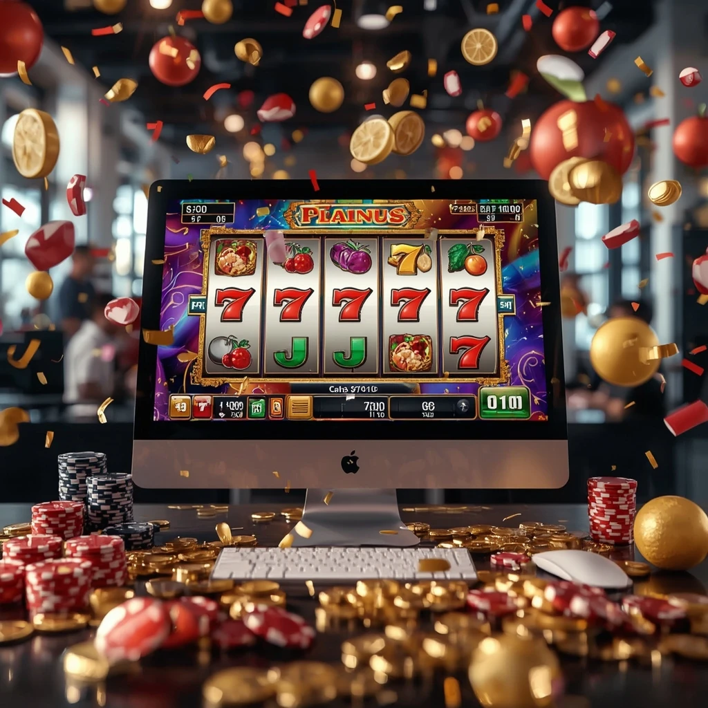 máquinas tragamonedas en el monitor SPINBOOKIE CASINO