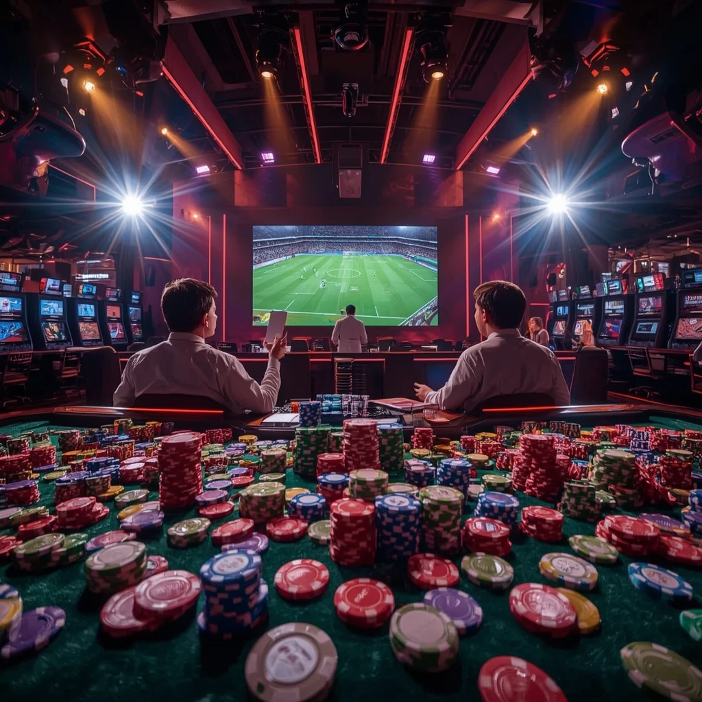 Apuestas en el casino sobre fútbol SPINBOOKIE CASINO